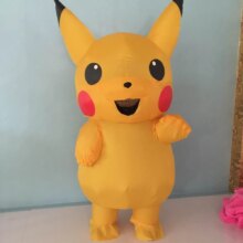 Cartoon Inflatable Pokemon Pikachu Mascot Costume Cartoon Inflatable Pokemon Pikachu Mascot Costume