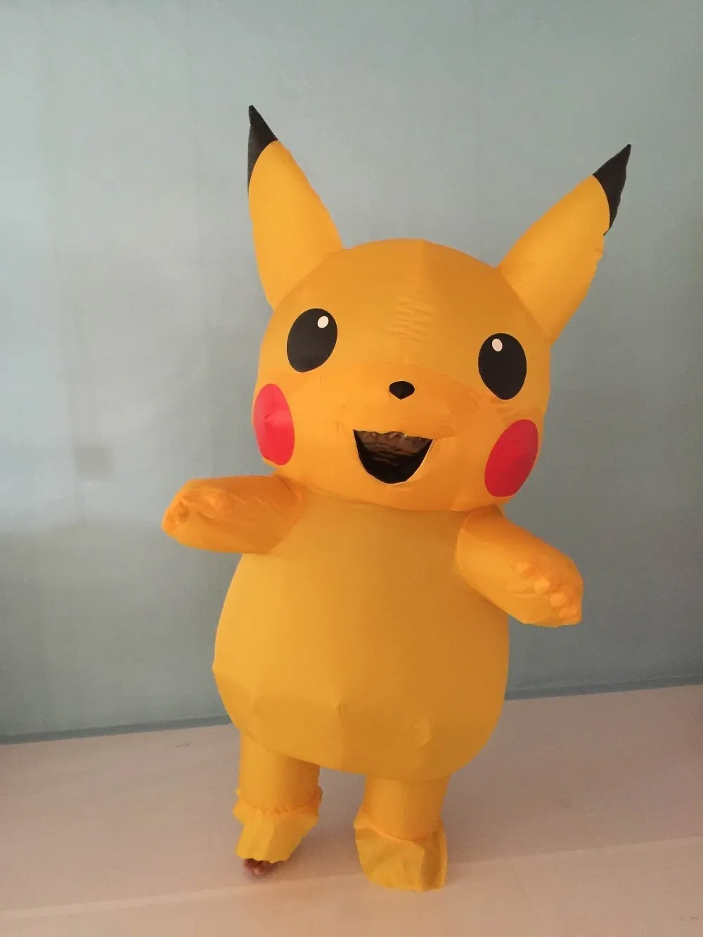 Cartoon Inflatable Pokemon Pikachu Mascot Costume Cartoon Inflatable Pokemon Pikachu Mascot Costume