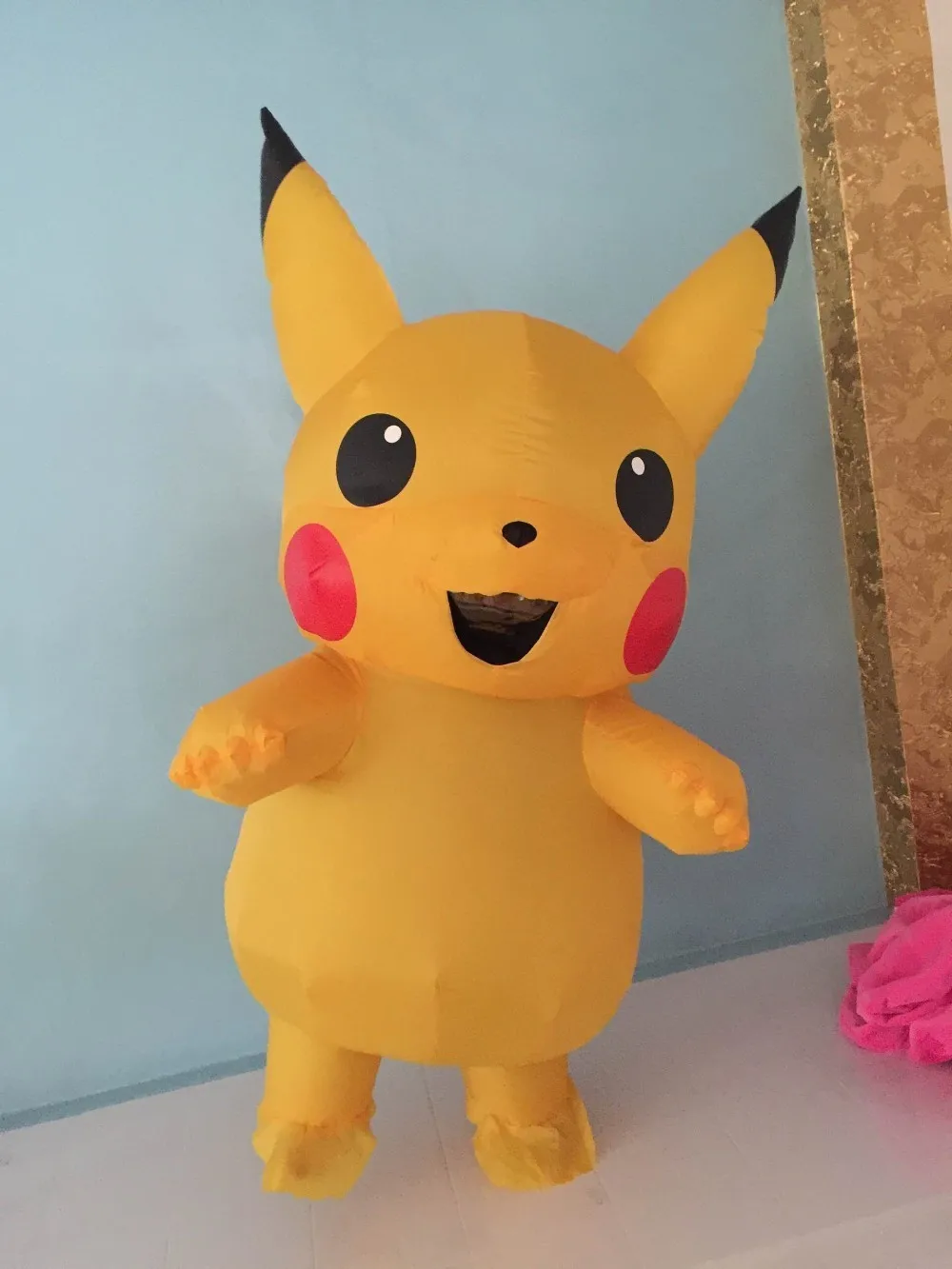 Cartoon Inflatable Pokemon Pikachu Mascot Costume Cartoon Inflatable Pokemon Pikachu Mascot Costume