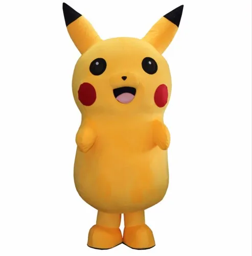 Anime Pikachu Fancy Suit High-Quality Mascot Costume