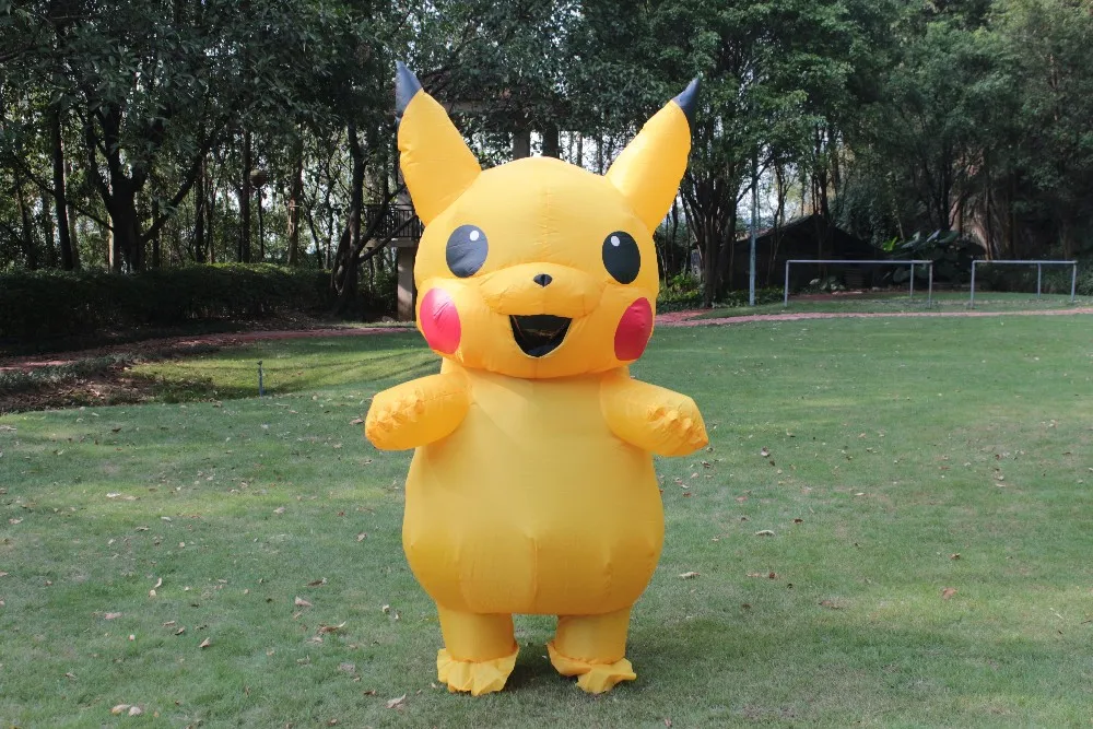 Pikachu Cartoon Inflatable Jumpsuit Costumes Pikachu Cartoon Inflatable Jumpsuit Costumes