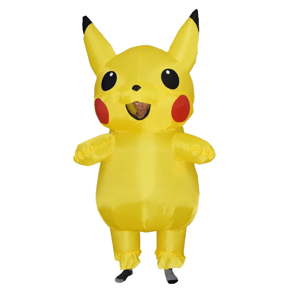 Anime Pikachu Pokemon Fancy Mascot Costume