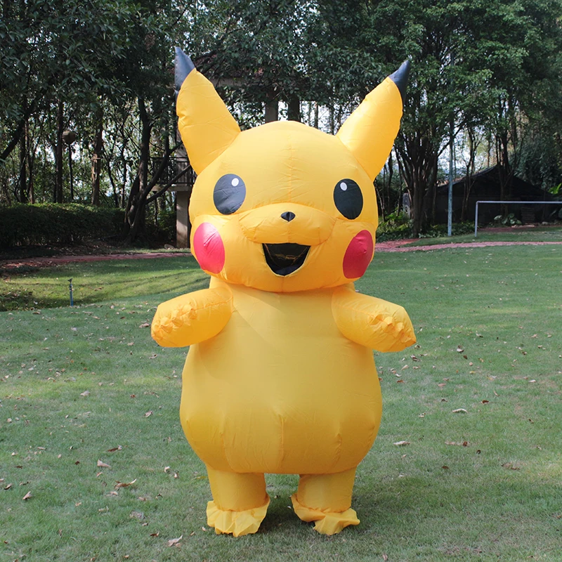 Pikachu Cartoon Fancy Dress Cosplay Mascot Costume