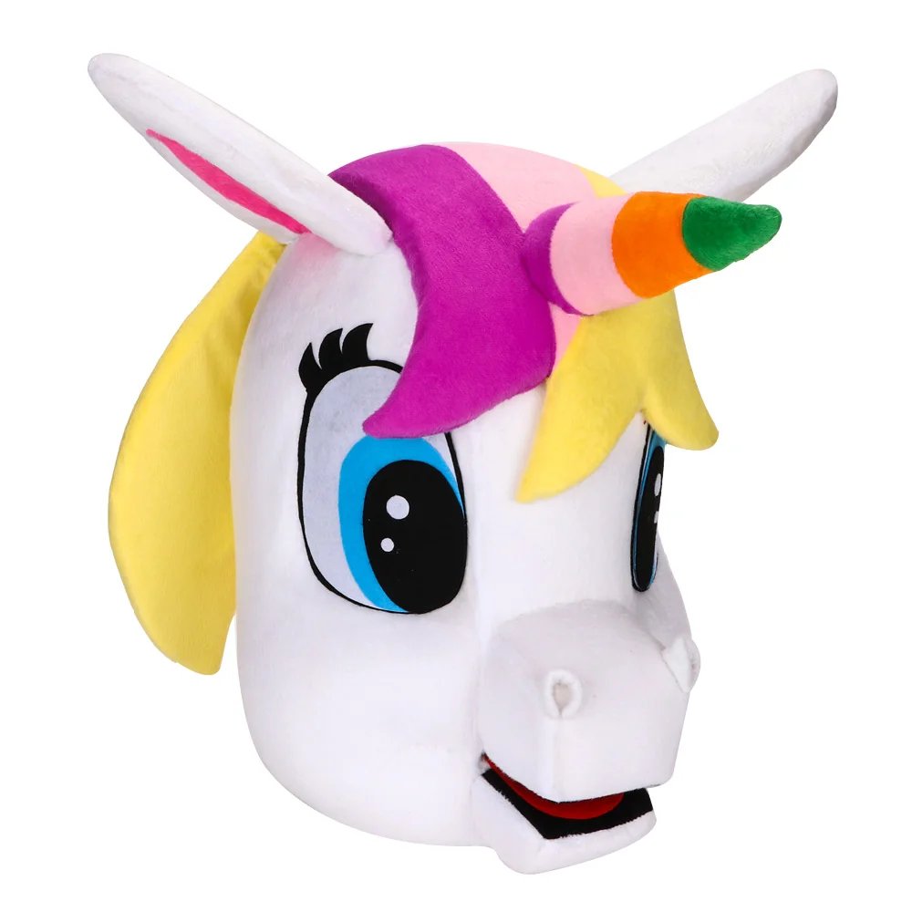 Unicorn Animal Pony With Heart Printed Mascot Costume