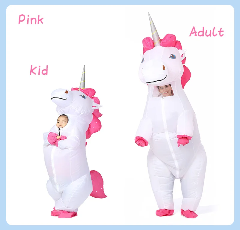 Unicorn Inflatable Kawaii Mascot Costume