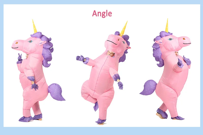 Unicorn Inflatable Kawaii Mascot Costume