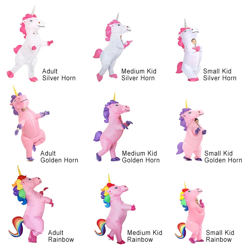 Unicorn Inflatable Kawaii Mascot Costume