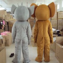Cartoon Character Tom and Jerry Mascot Costume Cartoon Character Tom and Jerry Mascot Costume