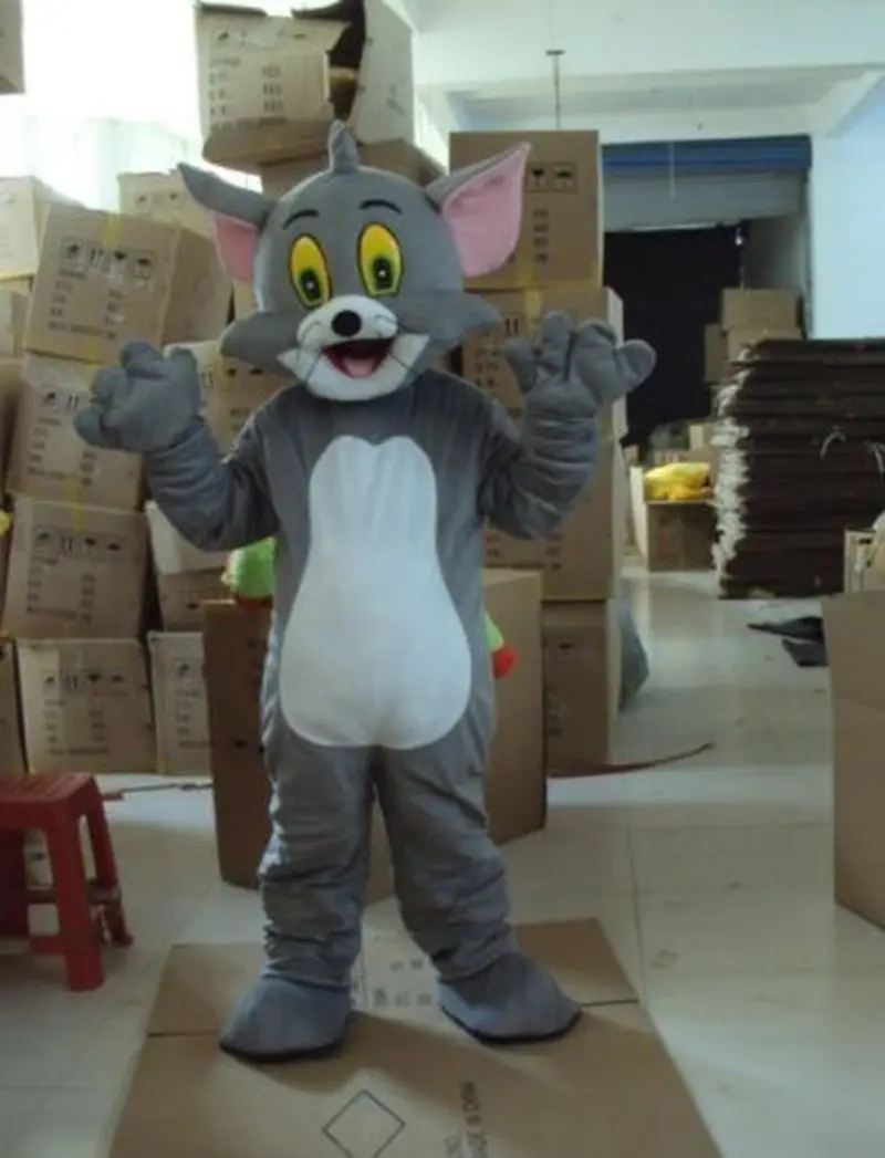 Cartoon Character Tom and Jerry Mascot Costume