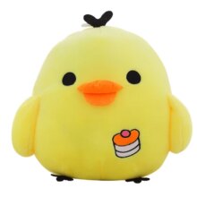 Little Yellow Chicken Figurine & Big Fat Chicken Kawaii Pillow Plush Toy Little Yellow Chicken Figurine & Big Fat Chicken Kawaii Pillow Plush Toy