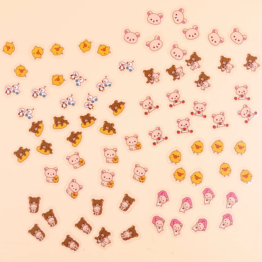 Cartoon Mini Paper Decoration Sticker Bag Cartoon Mini Paper Decoration Sticker Bag