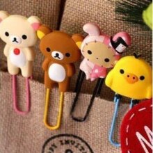 Kawaii Cartoon Bookmark Paper Clip Kawaii Cartoon Bookmark Paper Clip