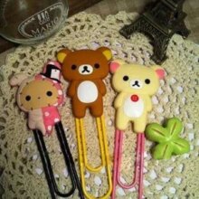 Kawaii Cartoon Bookmark Paper Clip Kawaii Cartoon Bookmark Paper Clip