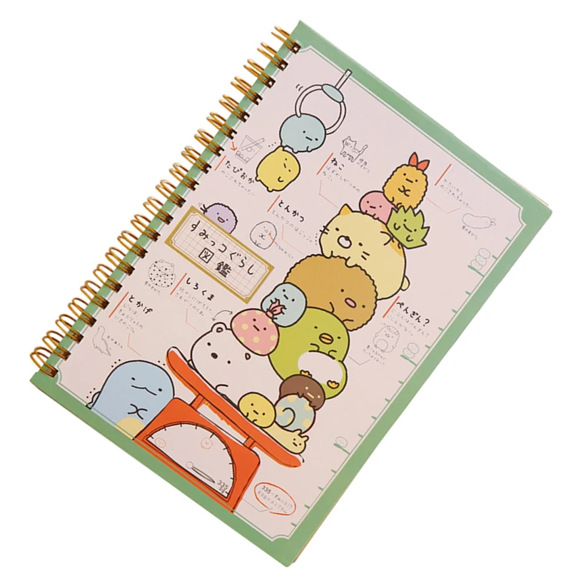 Kawaii Japan Cartoon Sumikkogurashi Coil Notebook Diary