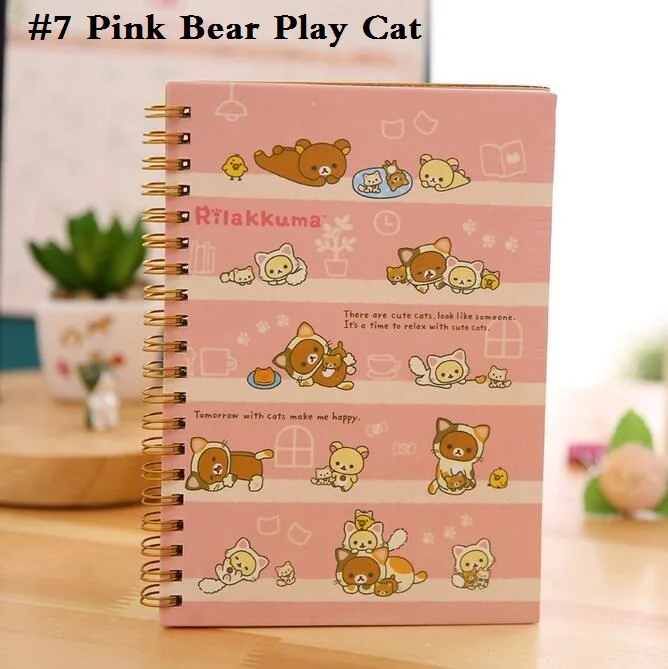 Kawaii Japan Cartoon Sumikko Gurashi Tonkatsu Neko Shirokuma Coil Diary