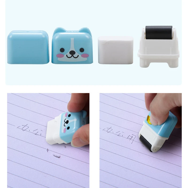 Kawaii Creative Cartoon Roller Eraser Kawaii Creative Cartoon Roller Eraser