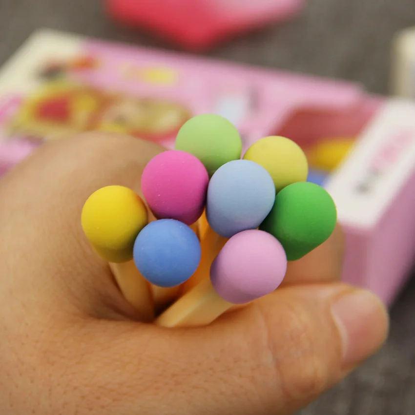 Kawaii Candy Colors Matches Rubber Eraser Kawaii Candy Colors Matches Rubber Eraser