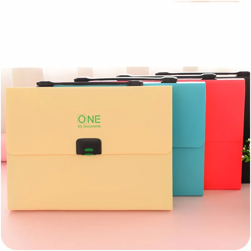 Kawaii Cartoon Print Documents/File Folder Bag