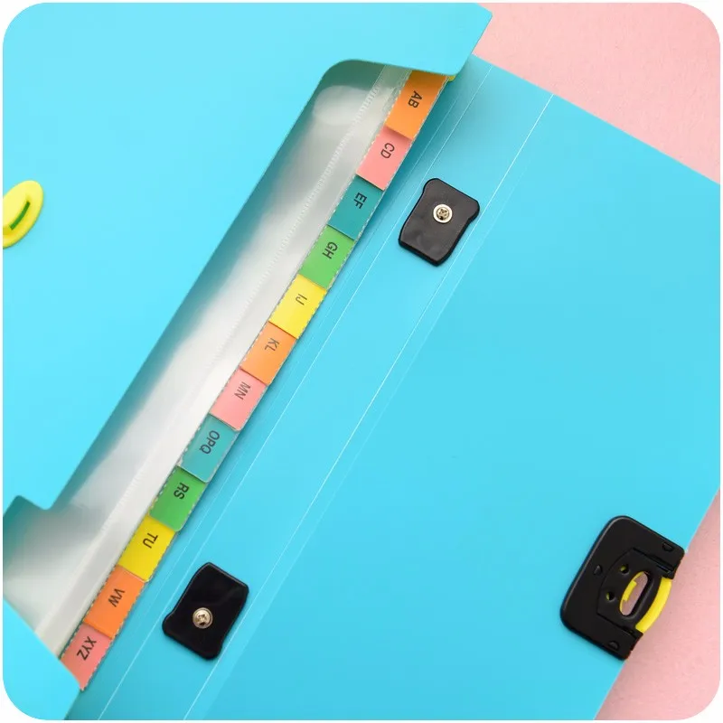 Kawaii Cartoon Print Documents/File Folder Bag