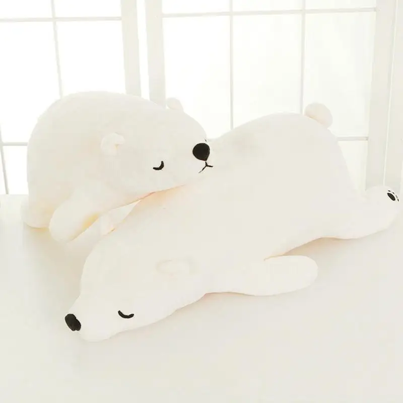 Kawaii Polar Bear Cartoon Stuffed Plush Doll Pillow Kawaii Polar Bear Cartoon Stuffed Plush Doll Pillow