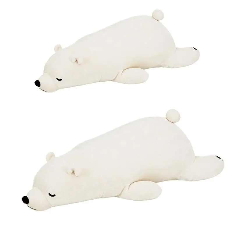 Kawaii Polar Bear Cartoon Stuffed Plush Doll Pillow Kawaii Polar Bear Cartoon Stuffed Plush Doll Pillow