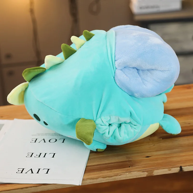 Kawaii Soft Plush Stuffed Cartoon Dolls With Blanket