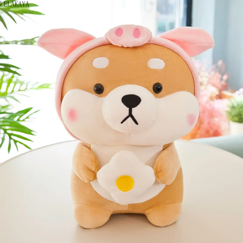 Kawaii Dog Plush Stuffed Soft Toy Pillow Cushion Doll