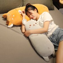 Kawaii Cartoon Super Soft Cushion Bed Long Pillow Kawaii Cartoon Super Soft Cushion Bed Long Pillow