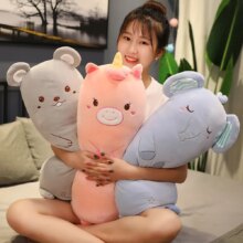 Kawaii Cartoon Super Soft Cushion Bed Long Pillow Kawaii Cartoon Super Soft Cushion Bed Long Pillow