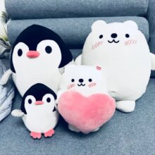Kawaii Penguin And Polar Bear Doll Plush Soft Toys Kawaii Penguin And Polar Bear Doll Plush Soft Toys