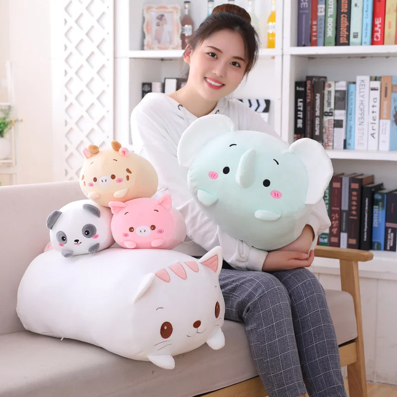 Kawaii Plush Soft Cartoon Stuffed Doll Pillow