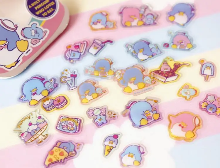 Kawaii Cartoon Scrap Booking Pack Stickers