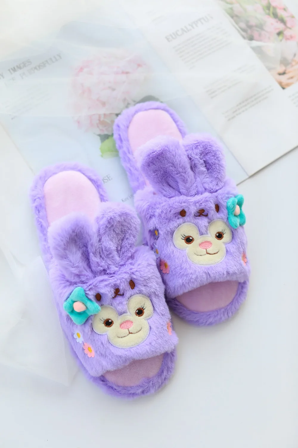 Cartoon Cinnamoroll Kawaii Plush Indoor Slipper
