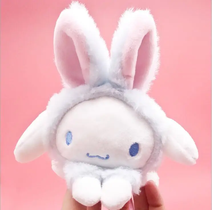 Kawaii Cartoon Cinnamoroll Plush Stuffed Toys With Pendant