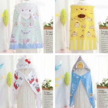 Kawaii Cartoon Soft Bath Towel Bathrobe Blanket Kawaii Cartoon Soft Bath Towel Bathrobe Blanket