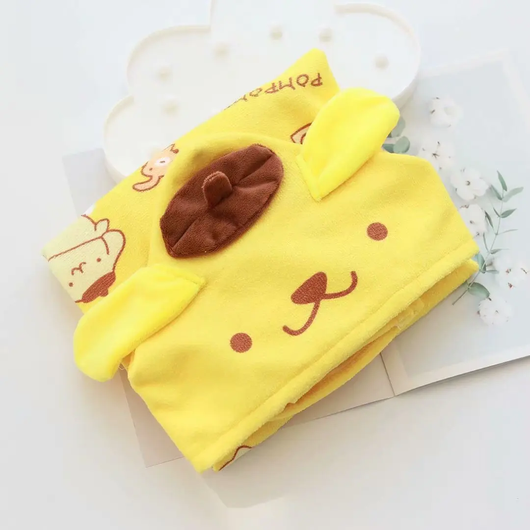 Kawaii Cartoon Soft Bath Towel Bathrobe Blanket