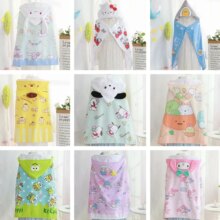 Kawaii Cartoon Soft Bath Towel Bathrobe Blanket Kawaii Cartoon Soft Bath Towel Bathrobe Blanket