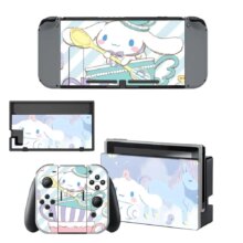 Kawaii Cinnamoroll Vinyl Skin Nintend Switch Sticker Kawaii Cinnamoroll Vinyl Skin Nintend Switch Sticker