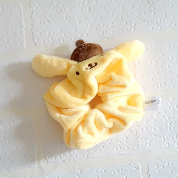 Dog Cartoon Kawaii Circle Velvet Hair Band