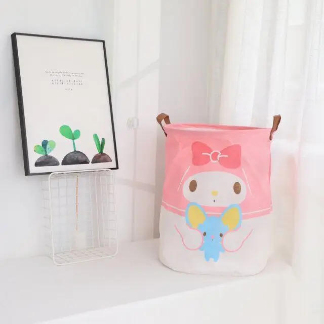 Cinnamoroll Little Twin Star My Melody Kawaii Cloth Basket Bag