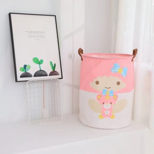 Cinnamoroll Little Twin Star My Melody Kawaii Cloth Basket Bag