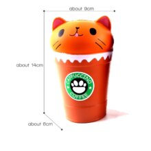 Cappuccino Coffee Cup Kawaii Cat Funny Toys Cappuccino Coffee Cup Kawaii Cat Funny Toys