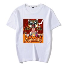 Kawaii Sweet Cartoon Anime Aggretsuko T-Shirt Kawaii Sweet Cartoon Anime Aggretsuko T-Shirt