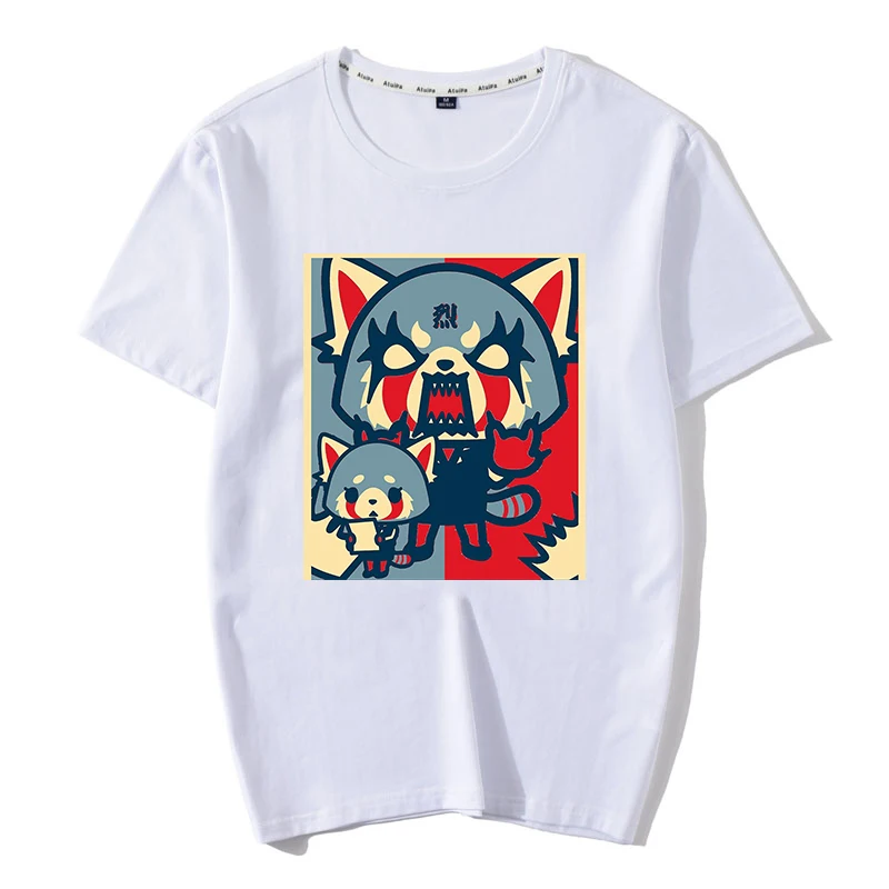Kawaii Sweet Cartoon Anime Aggretsuko T-Shirt Kawaii Sweet Cartoon Anime Aggretsuko T-Shirt
