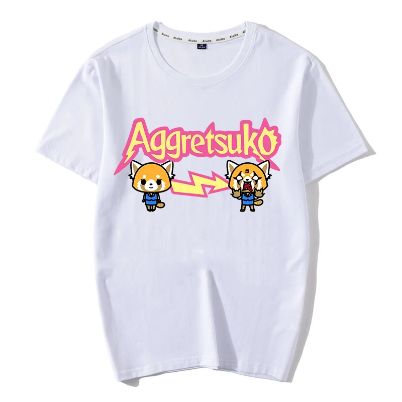 Kawaii Sweet Cartoon Anime Aggretsuko T-Shirt Kawaii Sweet Cartoon Anime Aggretsuko T-Shirt