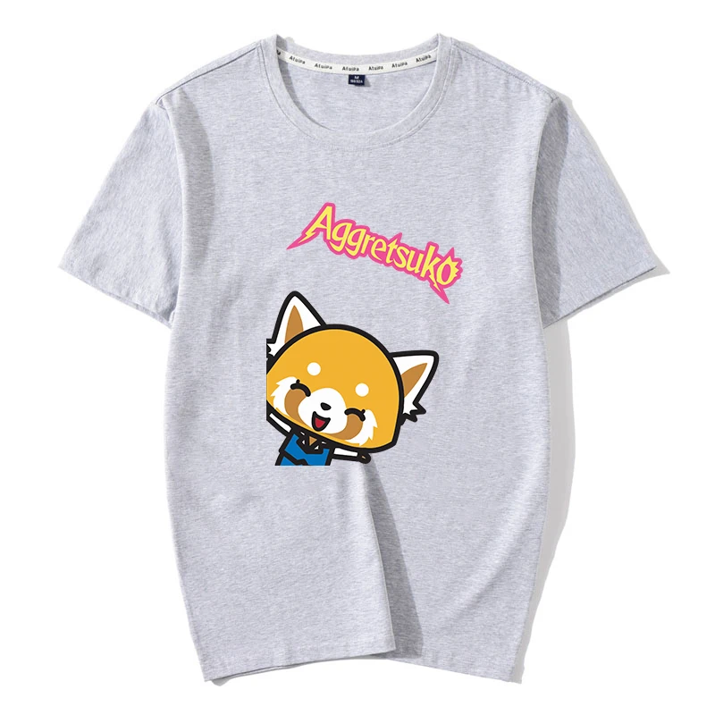 Kawaii Sweet Cartoon Anime Aggretsuko T-Shirt Kawaii Sweet Cartoon Anime Aggretsuko T-Shirt