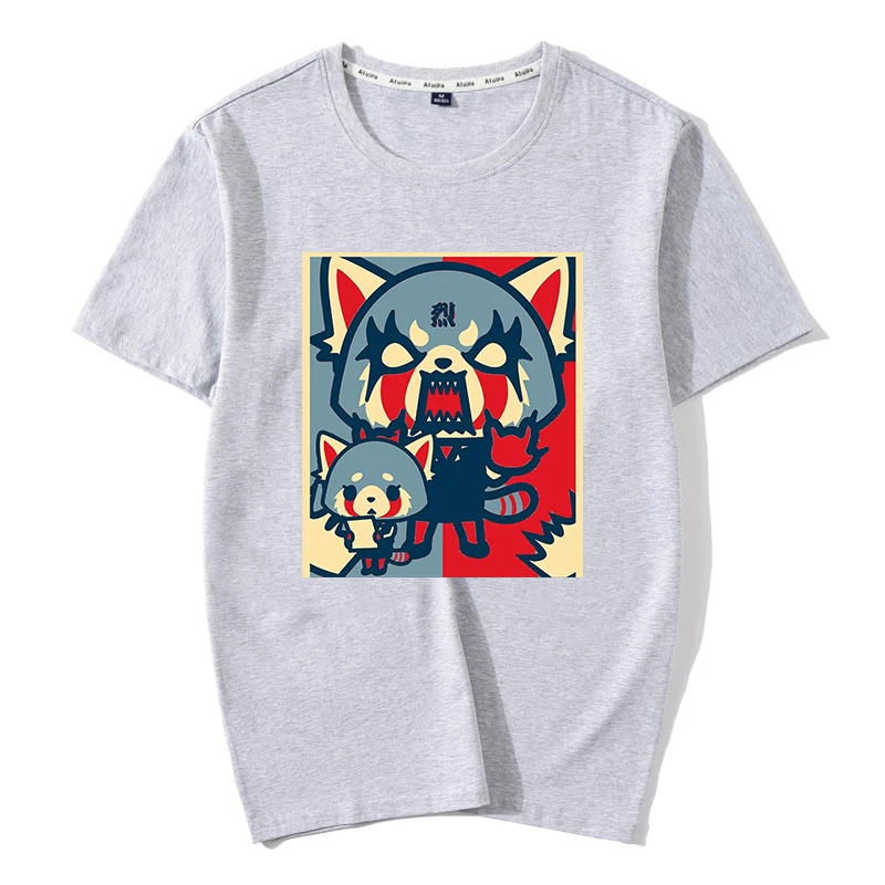 Kawaii Sweet Cartoon Anime Aggretsuko T-Shirt Kawaii Sweet Cartoon Anime Aggretsuko T-Shirt