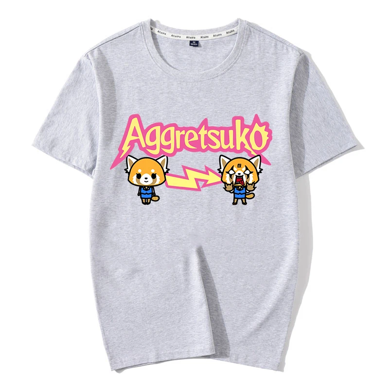 Kawaii Sweet Cartoon Anime Aggretsuko T-Shirt Kawaii Sweet Cartoon Anime Aggretsuko T-Shirt