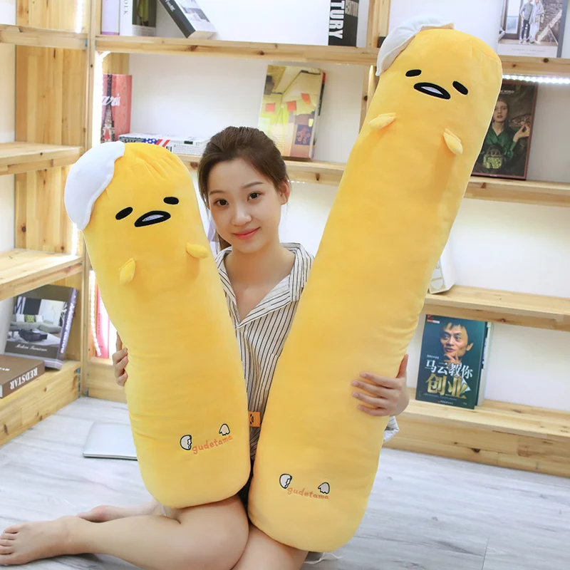 Kawaii Gudetama Lazy Egg Long Plush Pillow