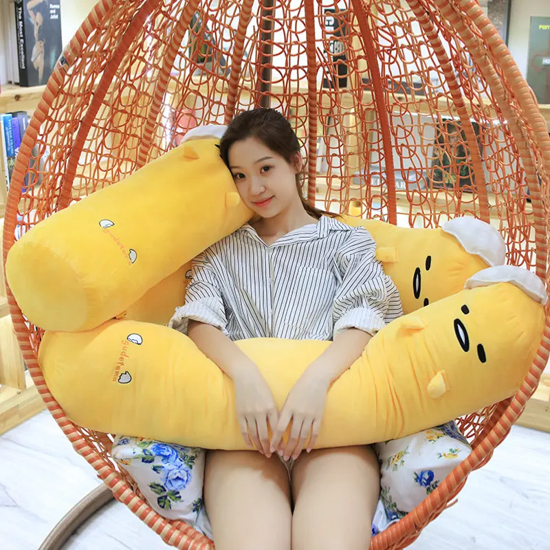 Kawaii Gudetama Lazy Egg Long Plush Pillow